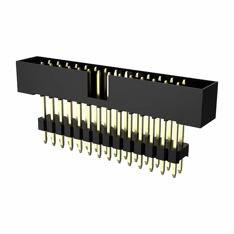 1,27 mm kastes galvenes dubultā rinda taisna krāvēja