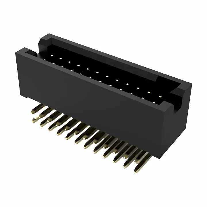 1,27 mm kastes galvenes vīriešu dubultā rinda SMT