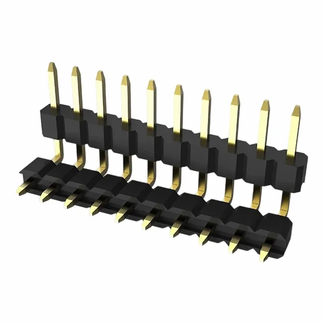 2,0 mm tapu galvenes vienas rindas dubultā starplika taisni leņķis