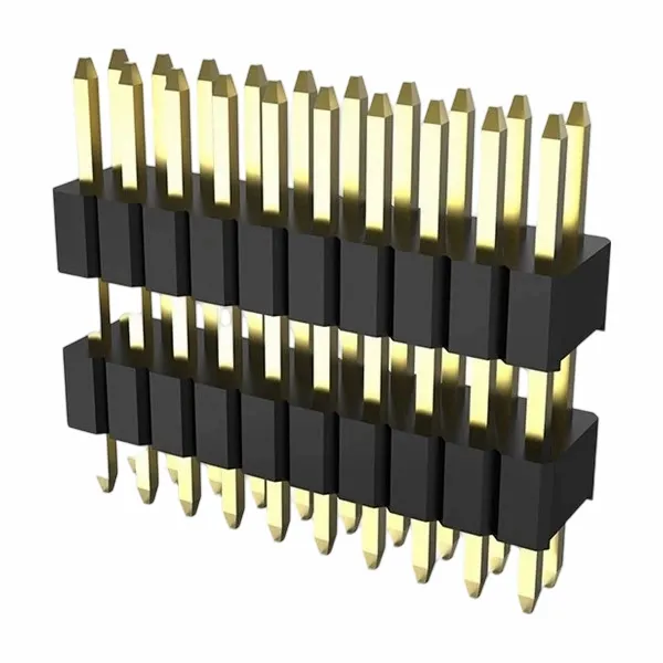 2,54 mm tapu galvenes dubultā rinda taisna