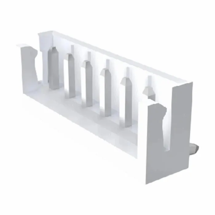 2,5 mm vafeļu vienas rindas taisnais leņķis DIP H6,4 mm