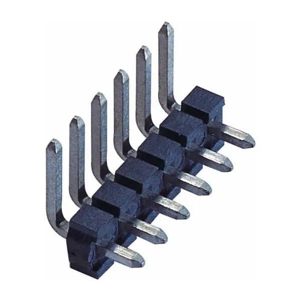 5,08 mm tapu galvenes vienas rindas taisnā leņķa iemērkšana